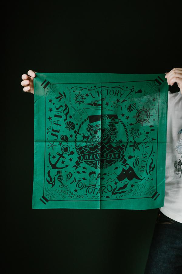 Deadstock Momotaro 15th Anniversary Bandana