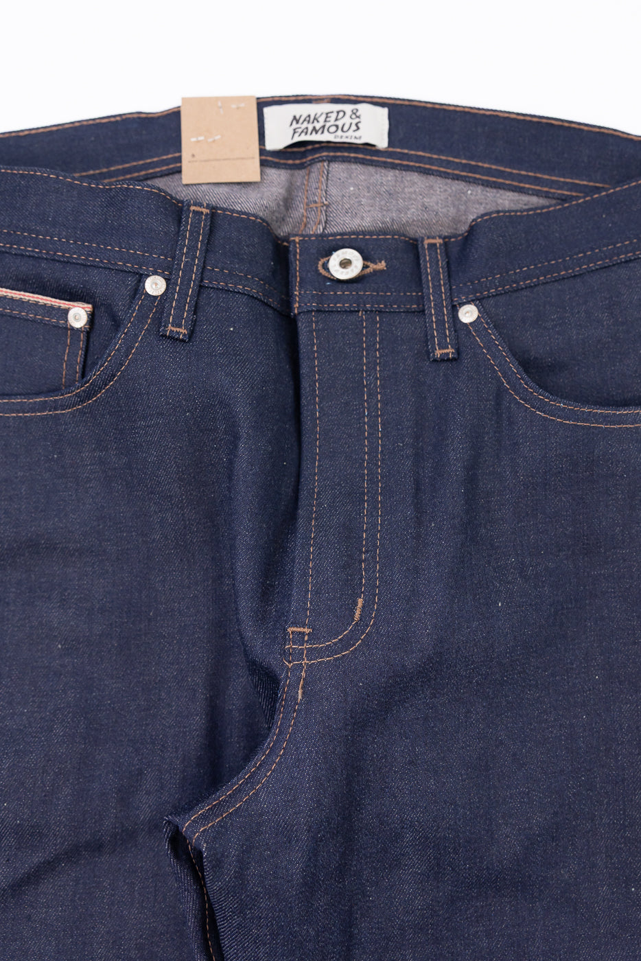 12.5oz - Coffee Dye Selvedge - Weird Guy