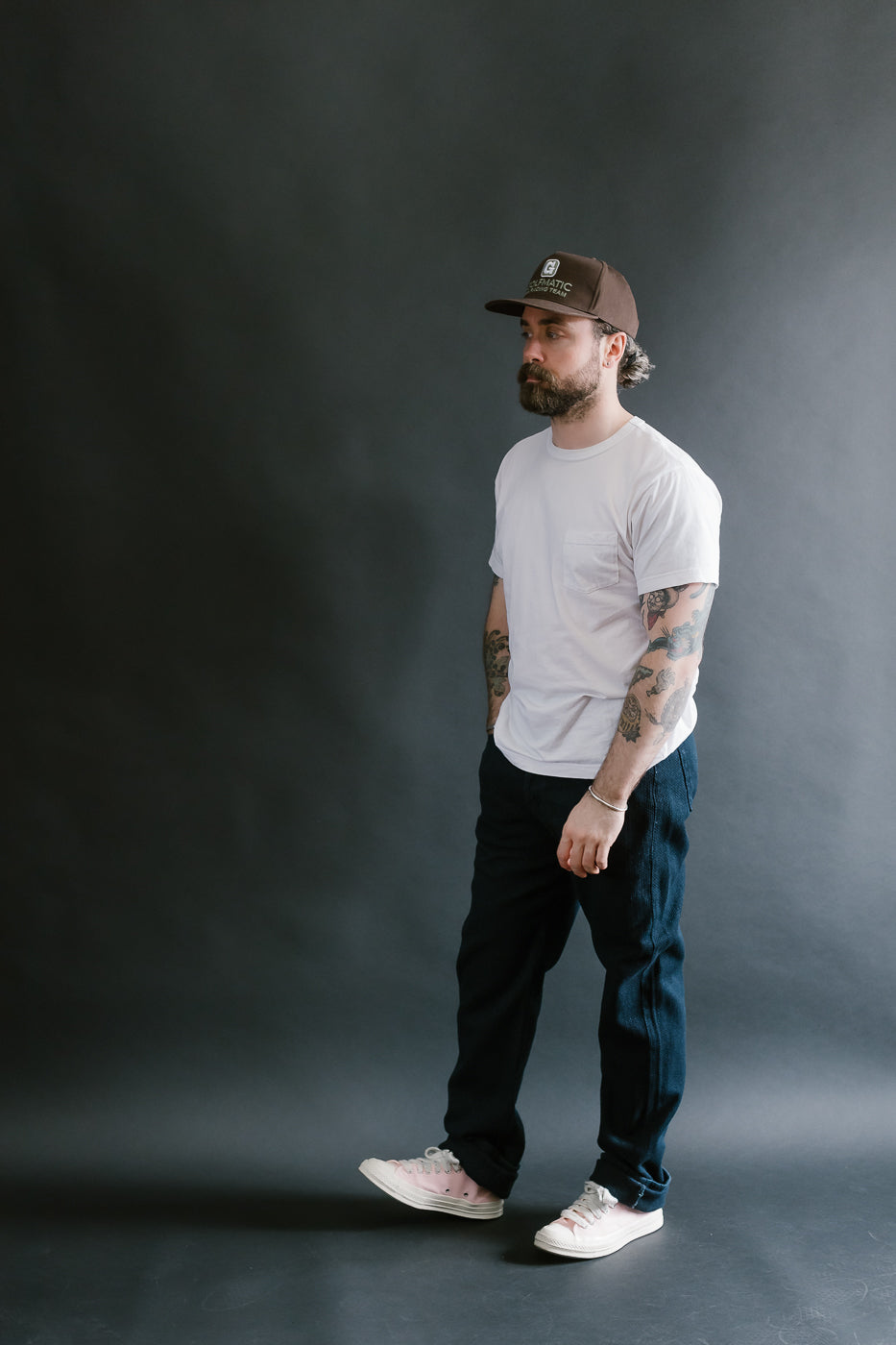 12.5oz - Indigo Sashiko Jeans - True Guy