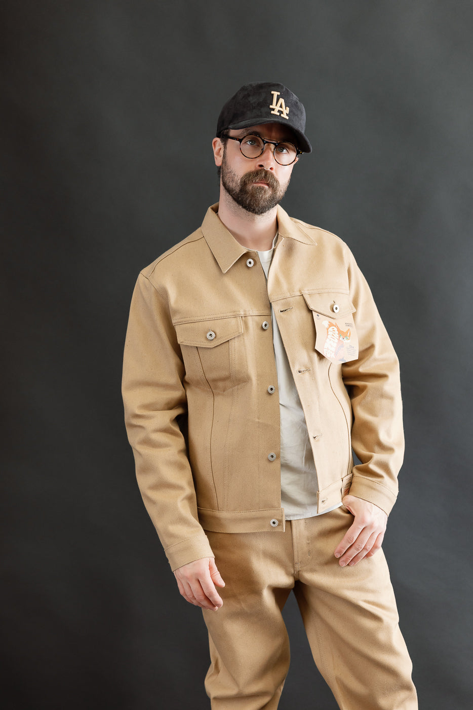 13oz - Brown Fox Selvedge - Denim Jacket