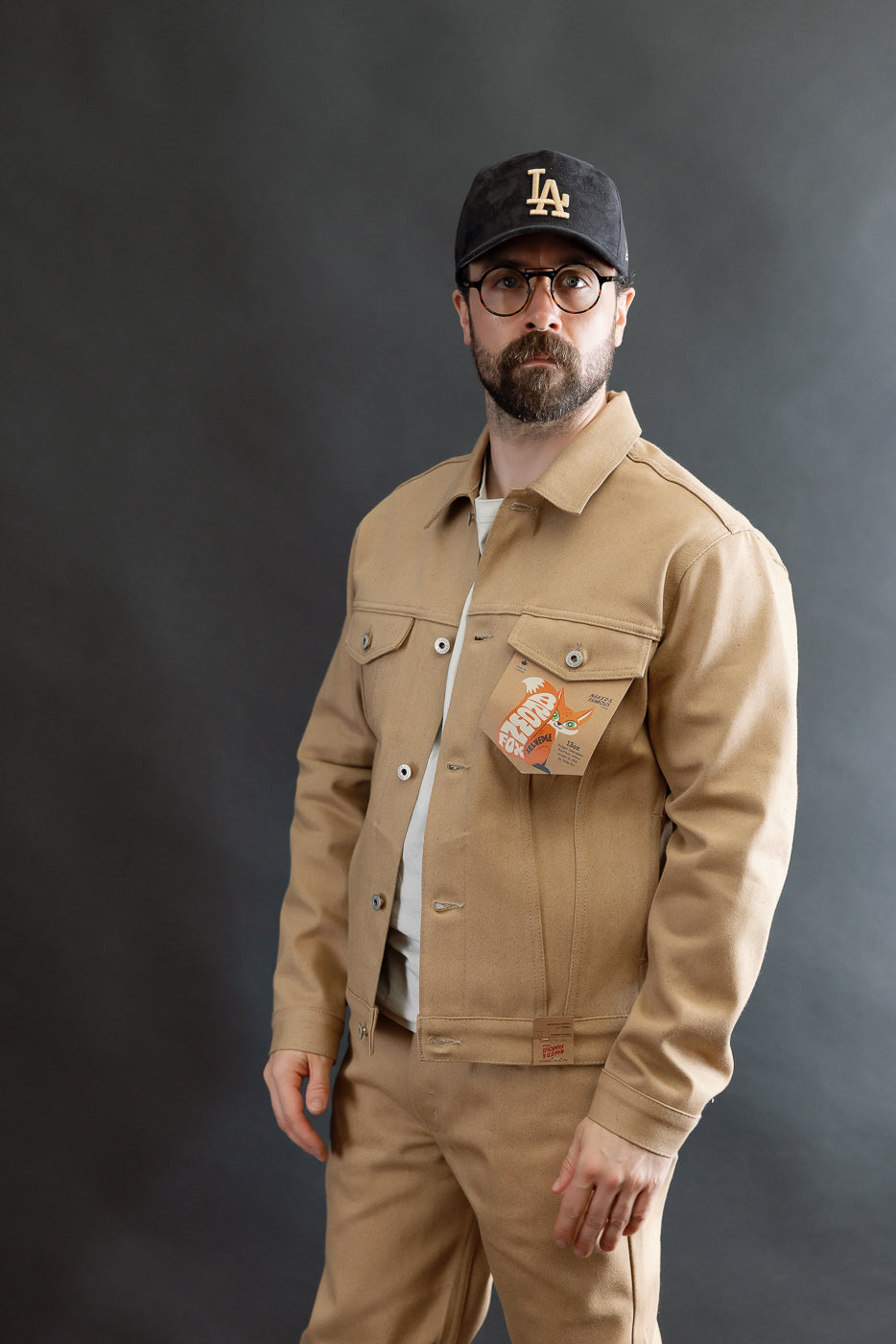 13oz - Brown Fox Selvedge - Denim Jacket