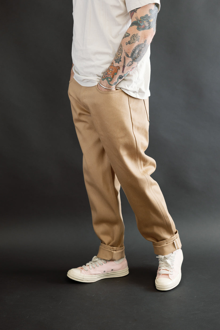 13oz - Brown Fox Selvedge - Easy Guy