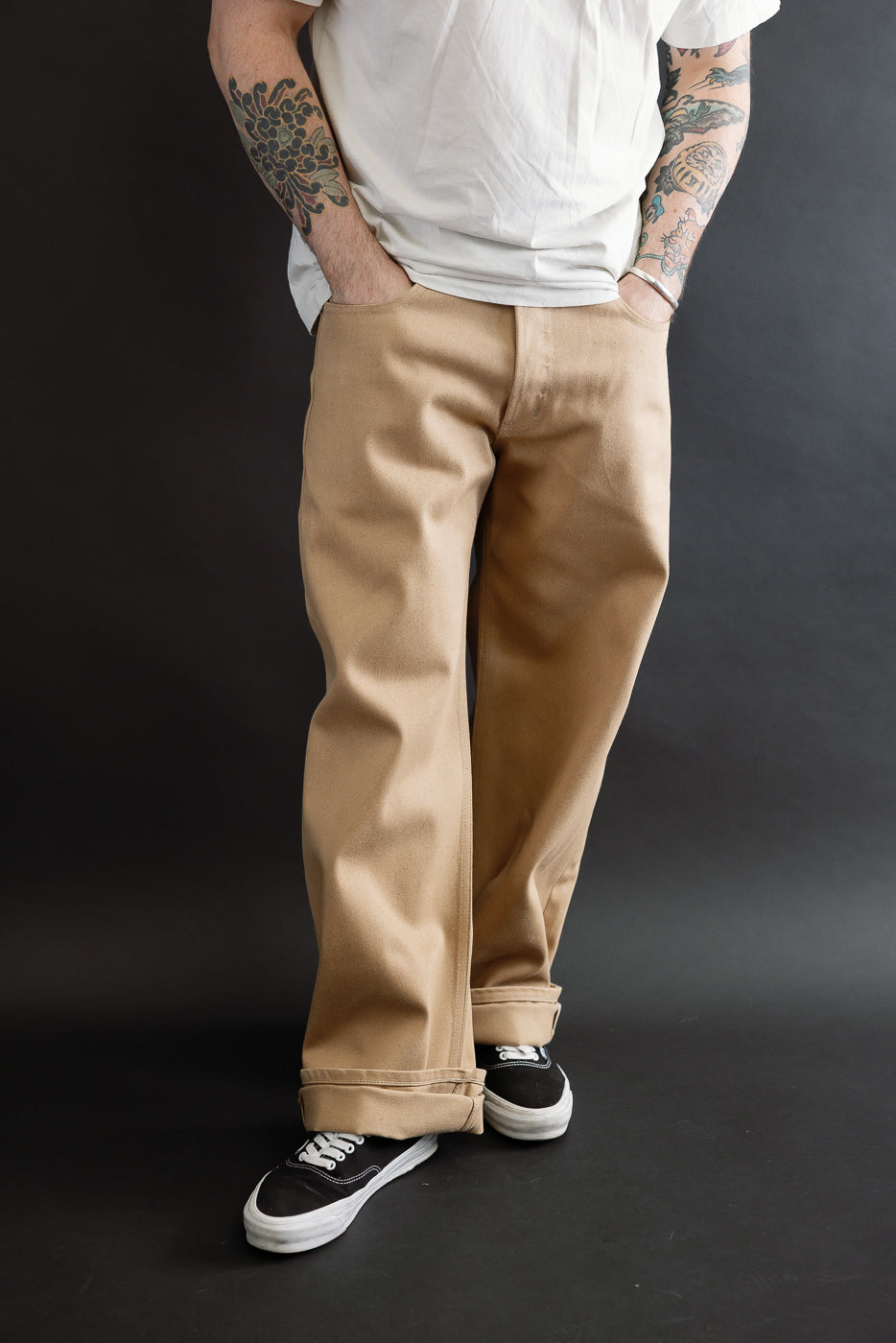 13oz - Brown Fox Selvedge - Strong Guy