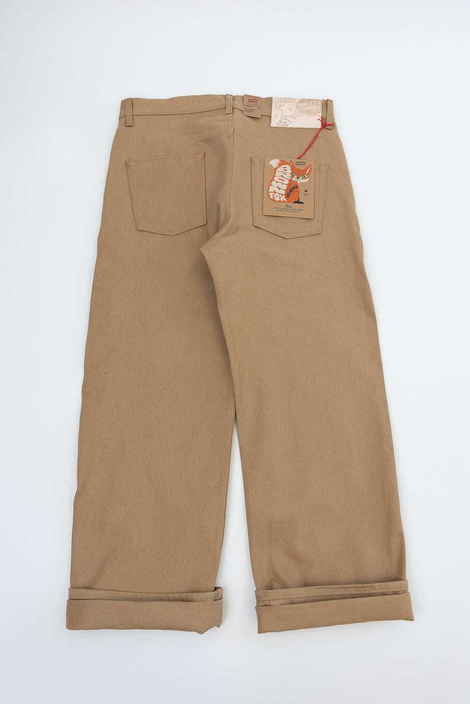 13oz - Brown Fox Selvedge - Strong Guy