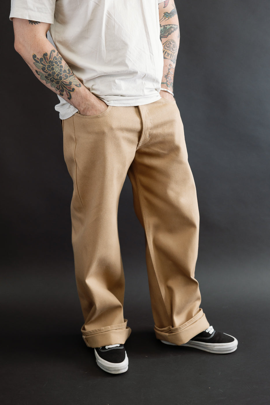 13oz - Brown Fox Selvedge - Strong Guy