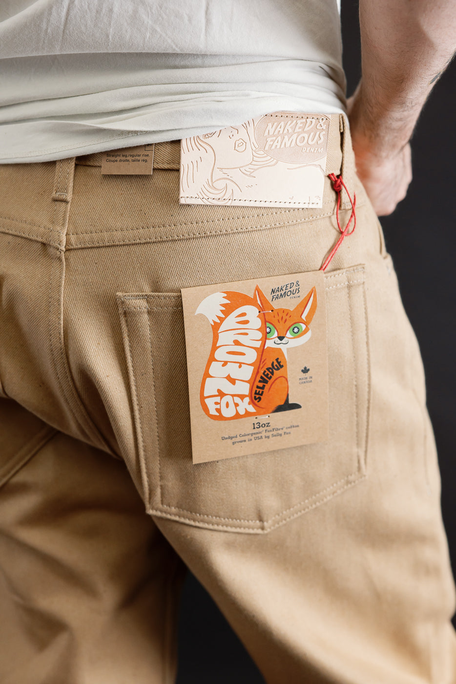13oz - Brown Fox Selvedge - True Guy | Dant