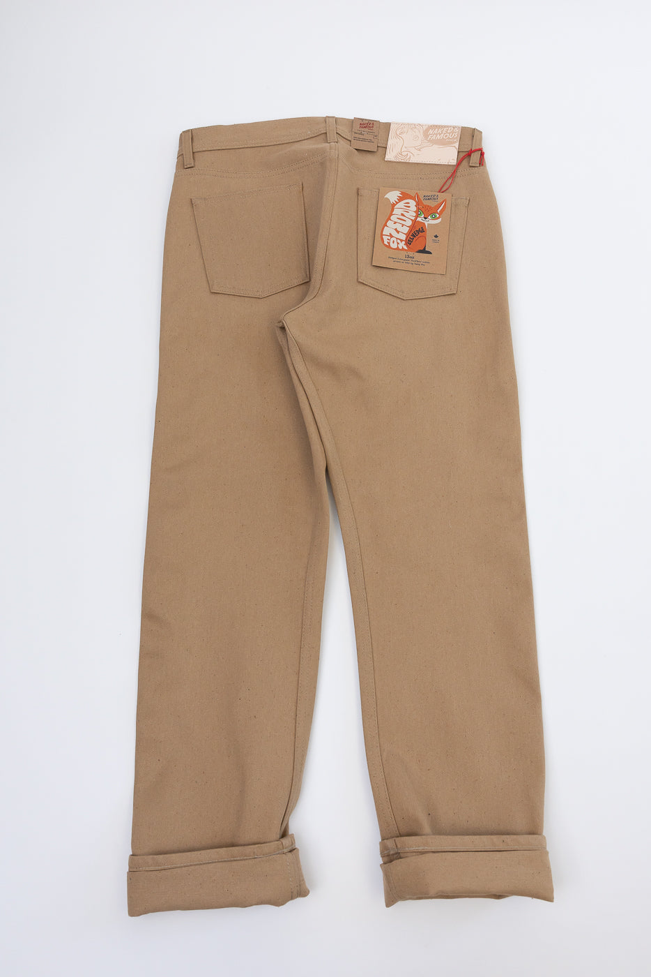 13oz - Brown Fox Selvedge - Weird Guy