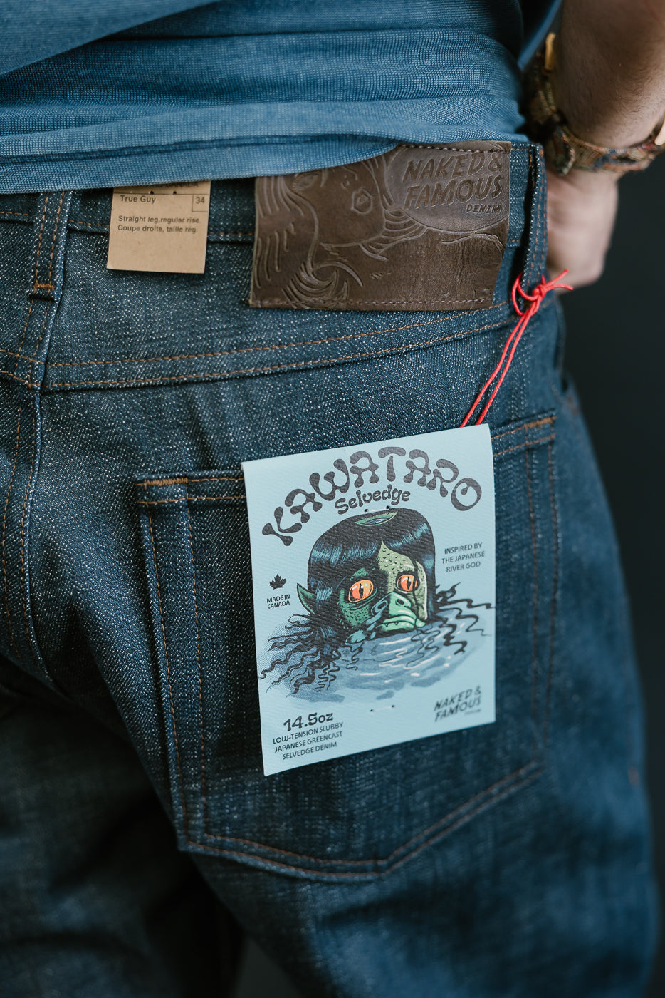 14.5oz - Kawataro Indigo Selvedge - True Guy