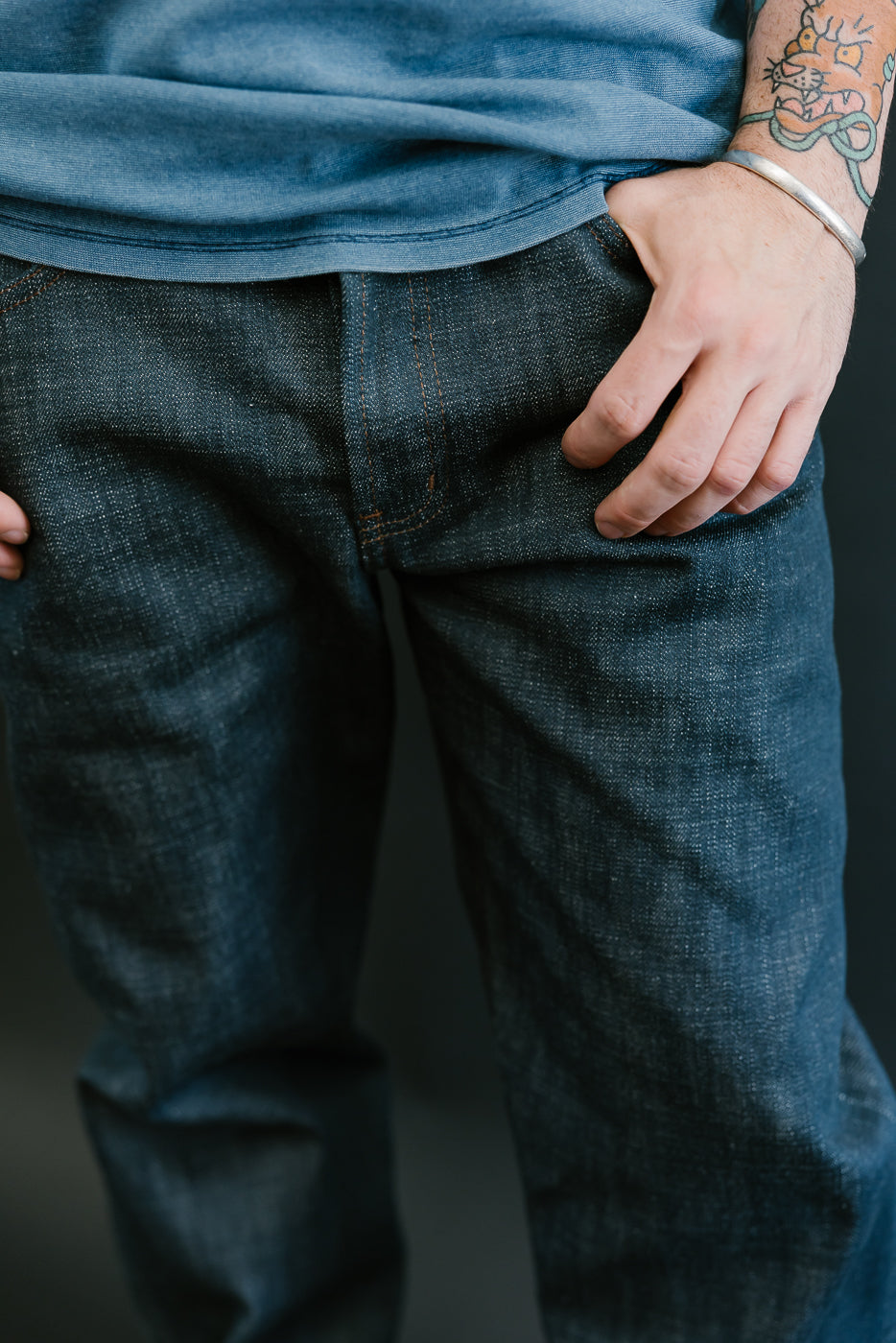 14.5oz - Kawataro Indigo Selvedge - Weird Guy