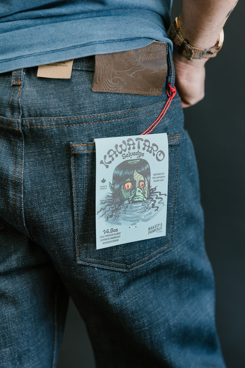 14.5oz - Kawataro Indigo Selvedge - Weird Guy