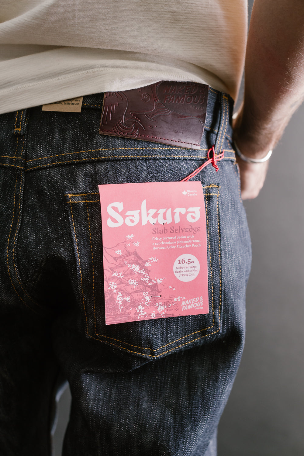 16.5oz - Sakura Slub Selvedge - True Guy