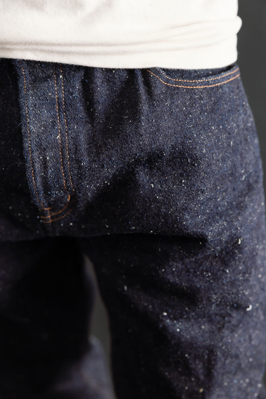 Close-up of male model 5'9