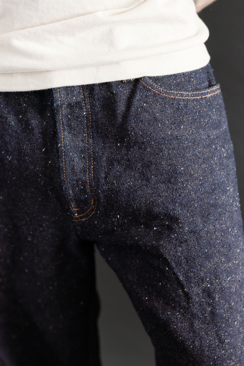 Close-up of male model 5'9