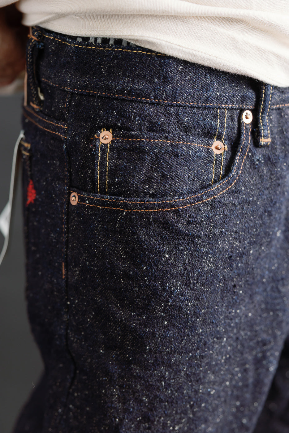 Close-up of male model 5'9