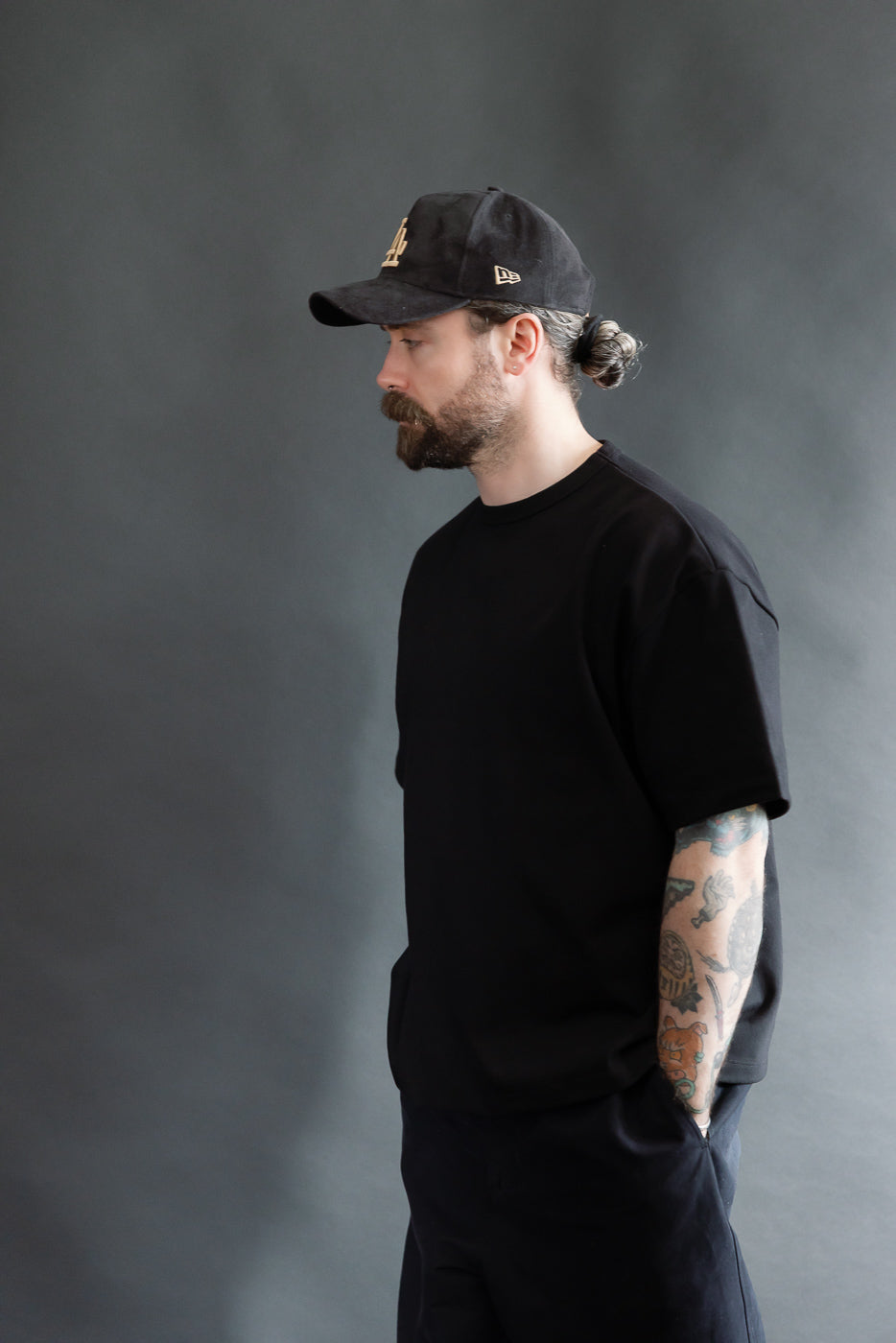 Strong Tee - 11oz Heavyweight Jersey - Black