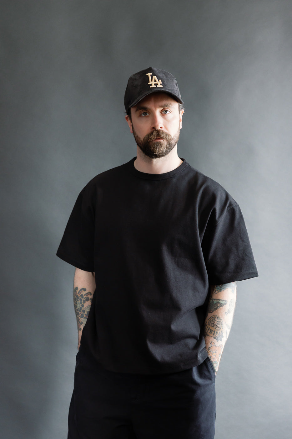 Strong Tee - 11oz Heavyweight Jersey - Black