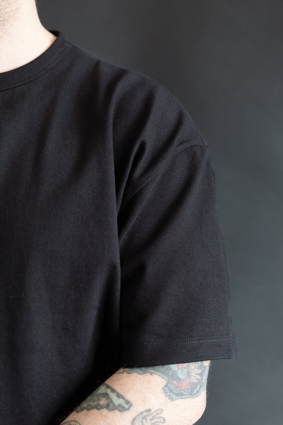 Strong Tee - 11oz Heavyweight Jersey - Black