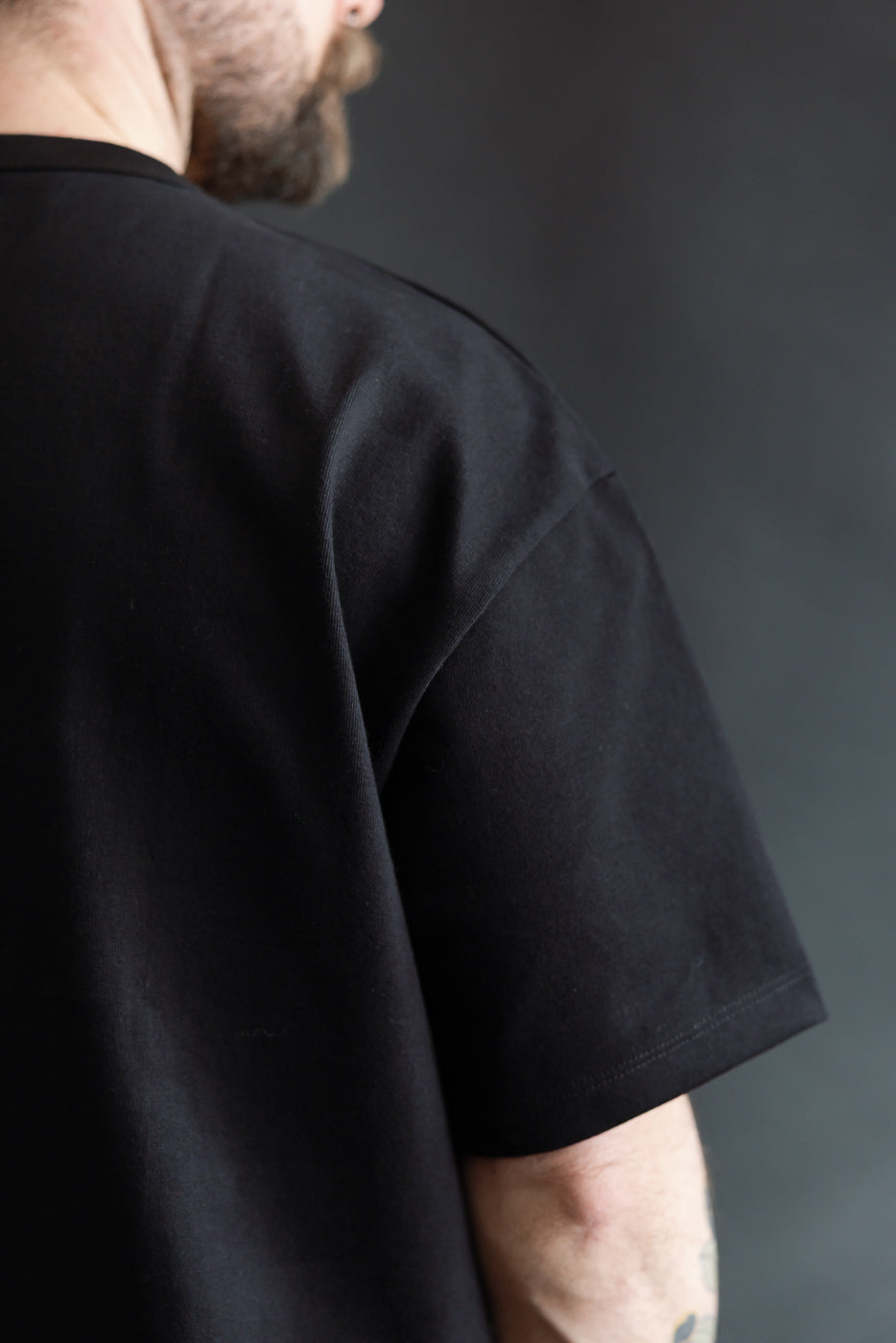 Strong Tee - 11oz Heavyweight Jersey - Black