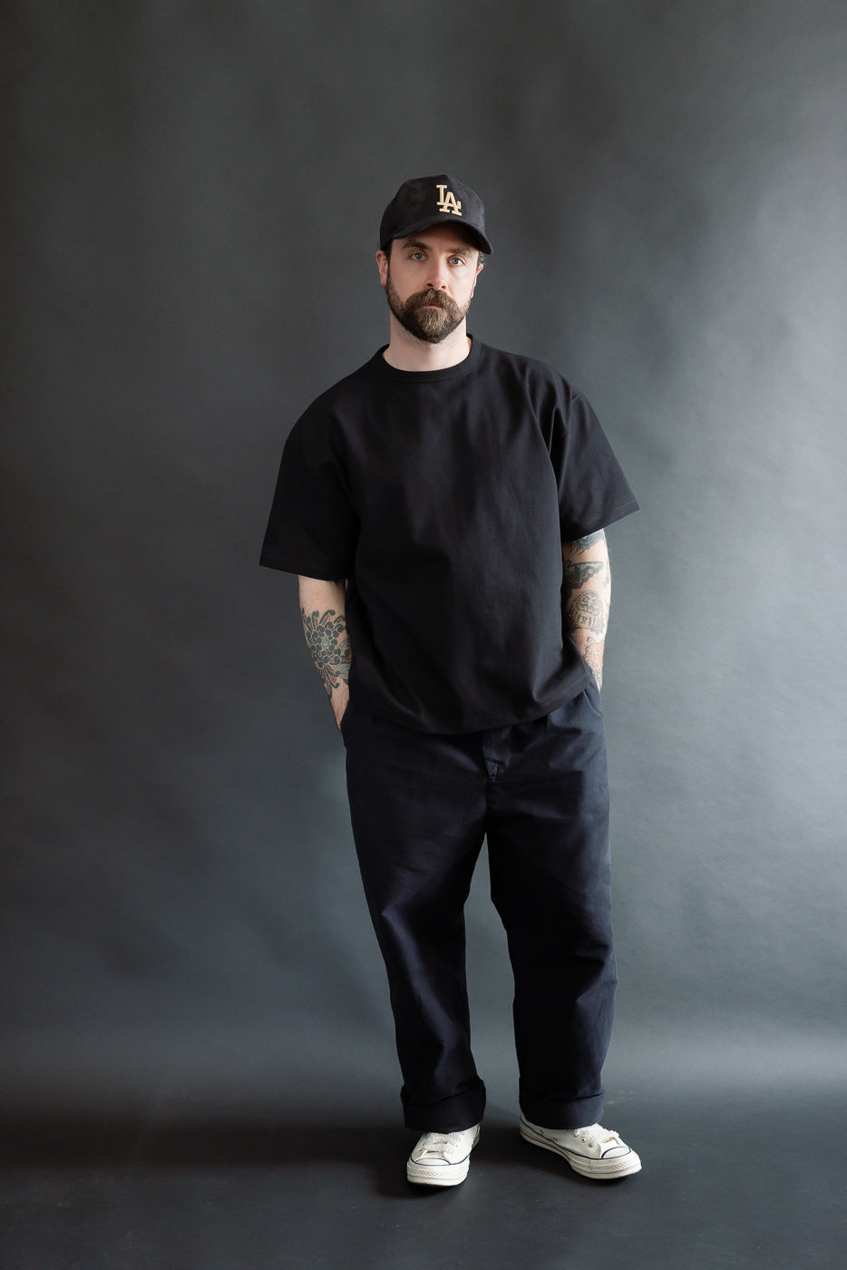 Strong Tee - 11oz Heavyweight Jersey - Black