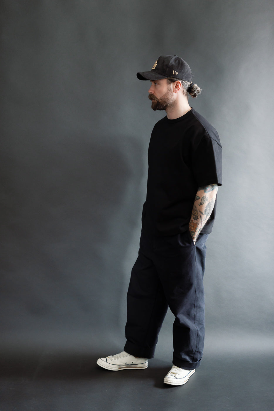 Strong Tee - 11oz Heavyweight Jersey - Black