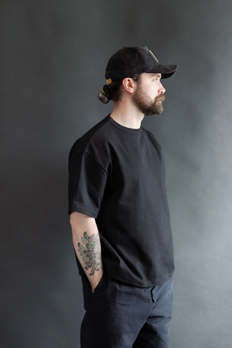 Strong Tee - 11oz Heavyweight Jersey - Black