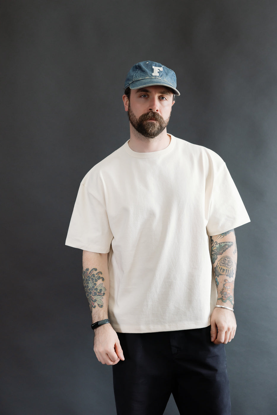 Strong Tee - 11oz Heavyweight Jersey - Natural