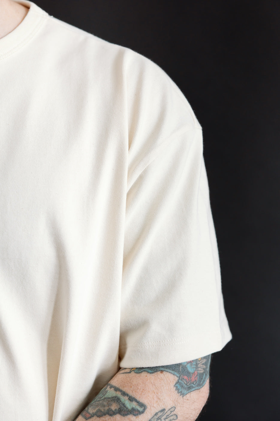 Strong Tee - 11oz Heavyweight Jersey - Natural