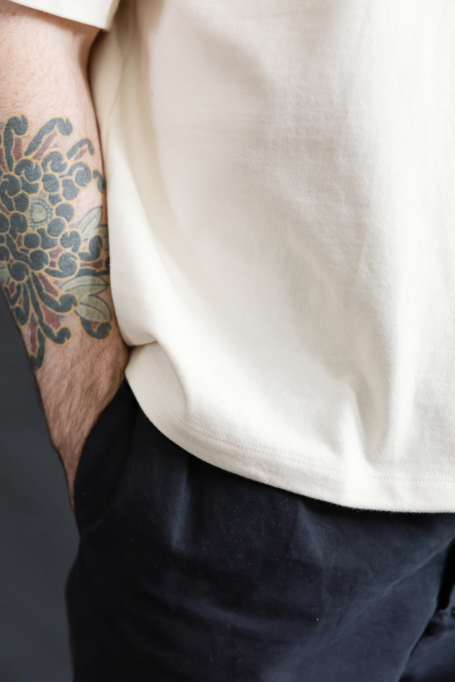 Strong Tee - 11oz Heavyweight Jersey - Natural