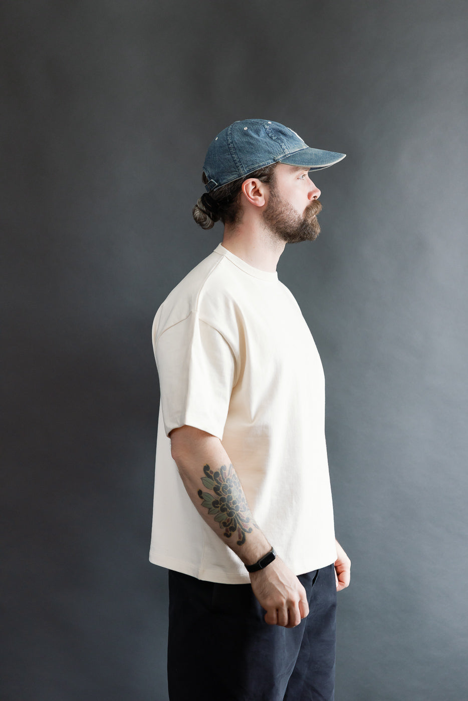 Strong Tee - 11oz Heavyweight Jersey - Natural