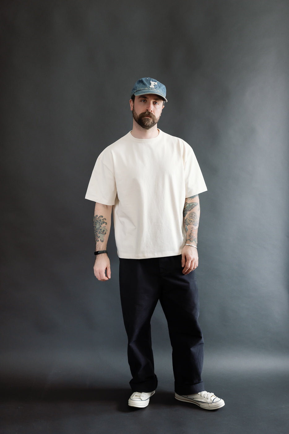 Strong Tee - 11oz Heavyweight Jersey - Natural