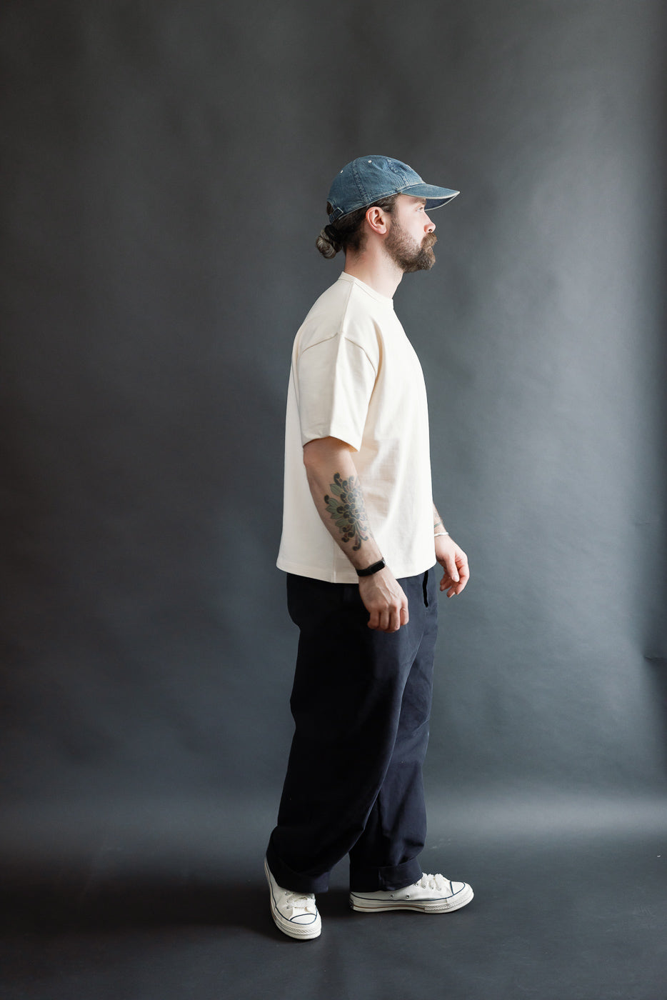 Strong Tee - 11oz Heavyweight Jersey - Natural