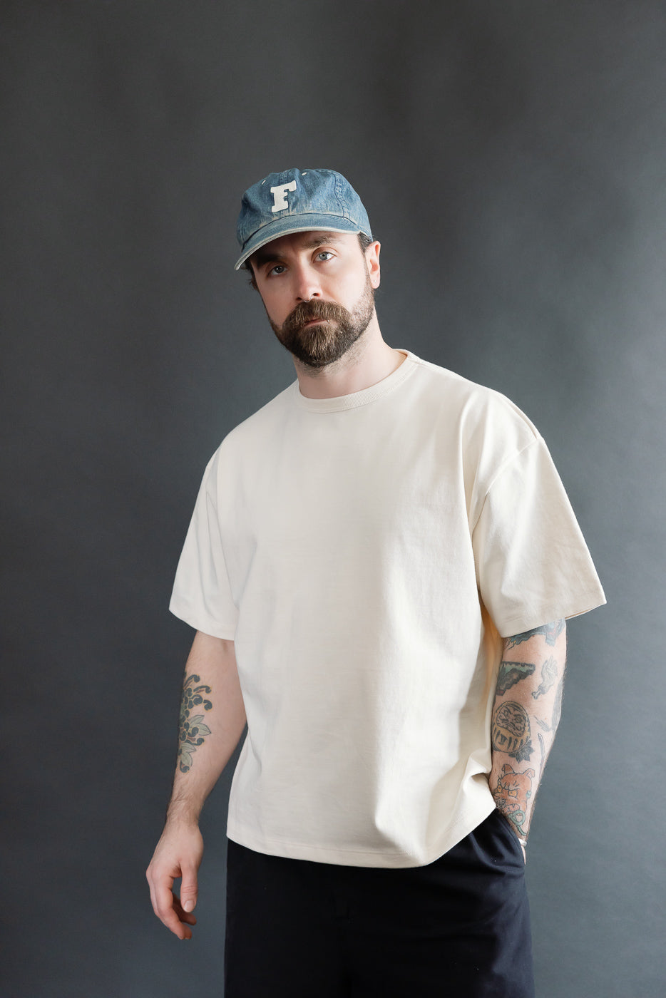 Strong Tee - 11oz Heavyweight Jersey - Natural