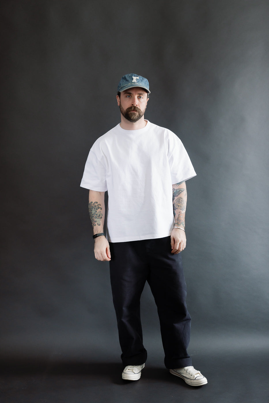 Strong Tee - 11oz Heavyweight Jersey - White | Dant