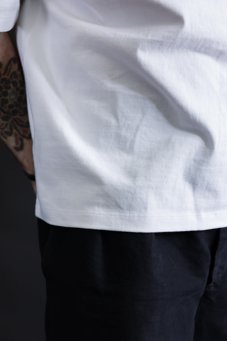 Strong Tee - 11oz Heavyweight Jersey - White | Dant