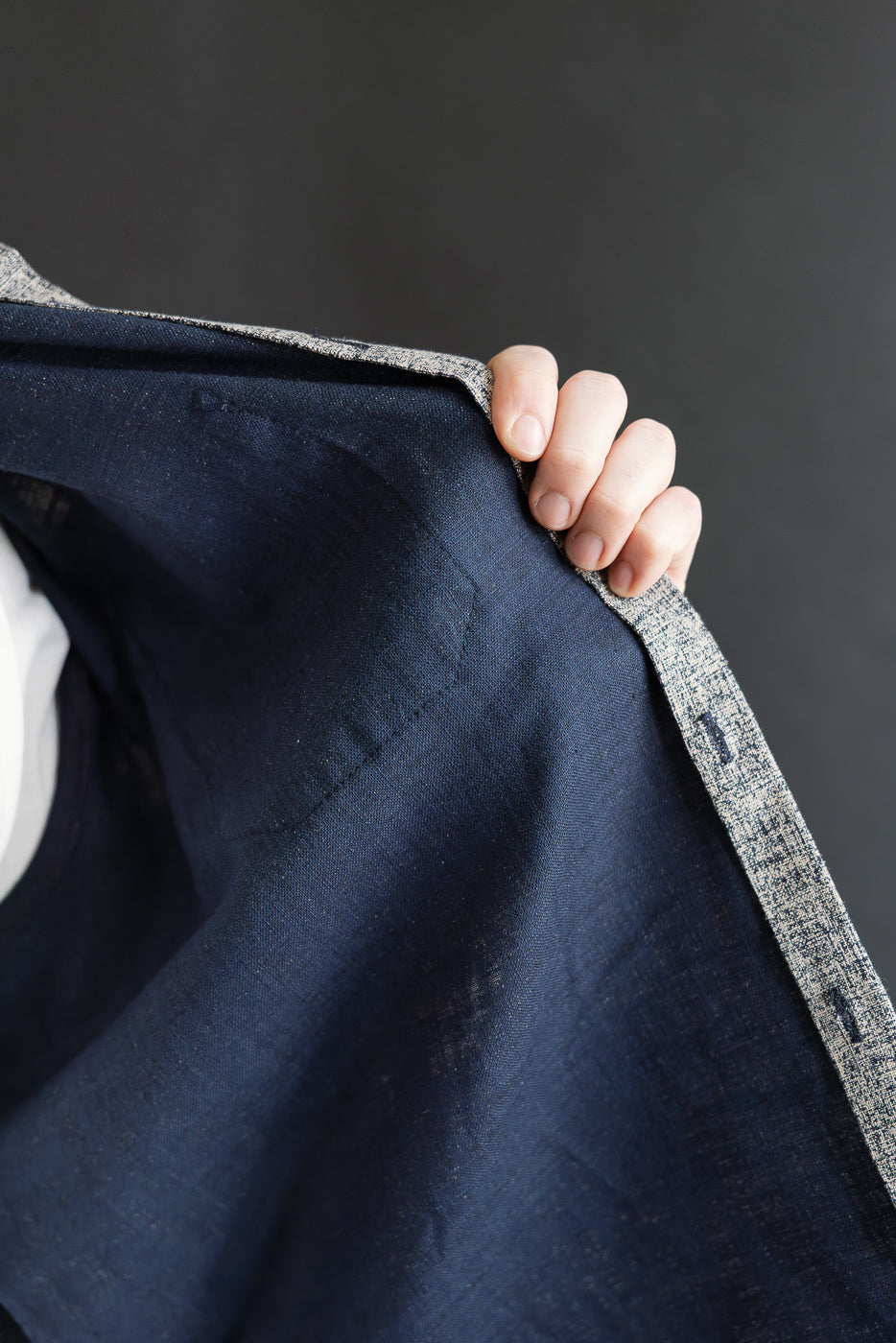 True Shirt - Kimono Scramble - Indigo