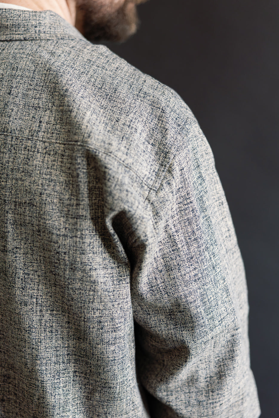 True Shirt - Kimono Scramble - Indigo