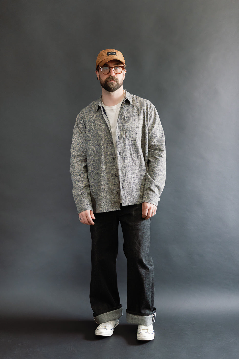 True Shirt - Kimono Scramble - Indigo