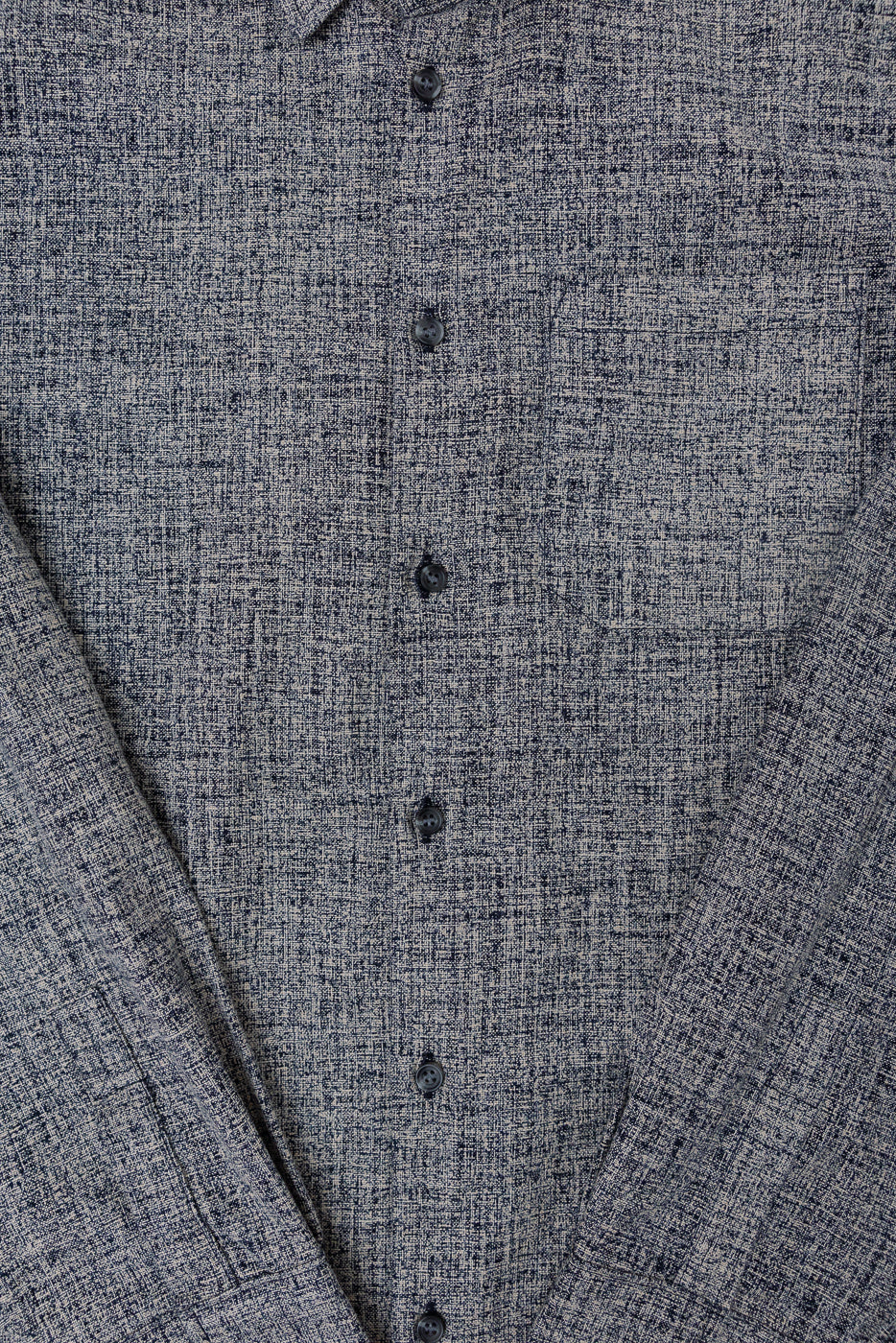 True Shirt - Kimono Scramble - Indigo