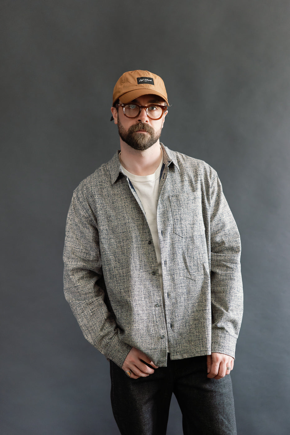 True Shirt - Kimono Scramble - Indigo