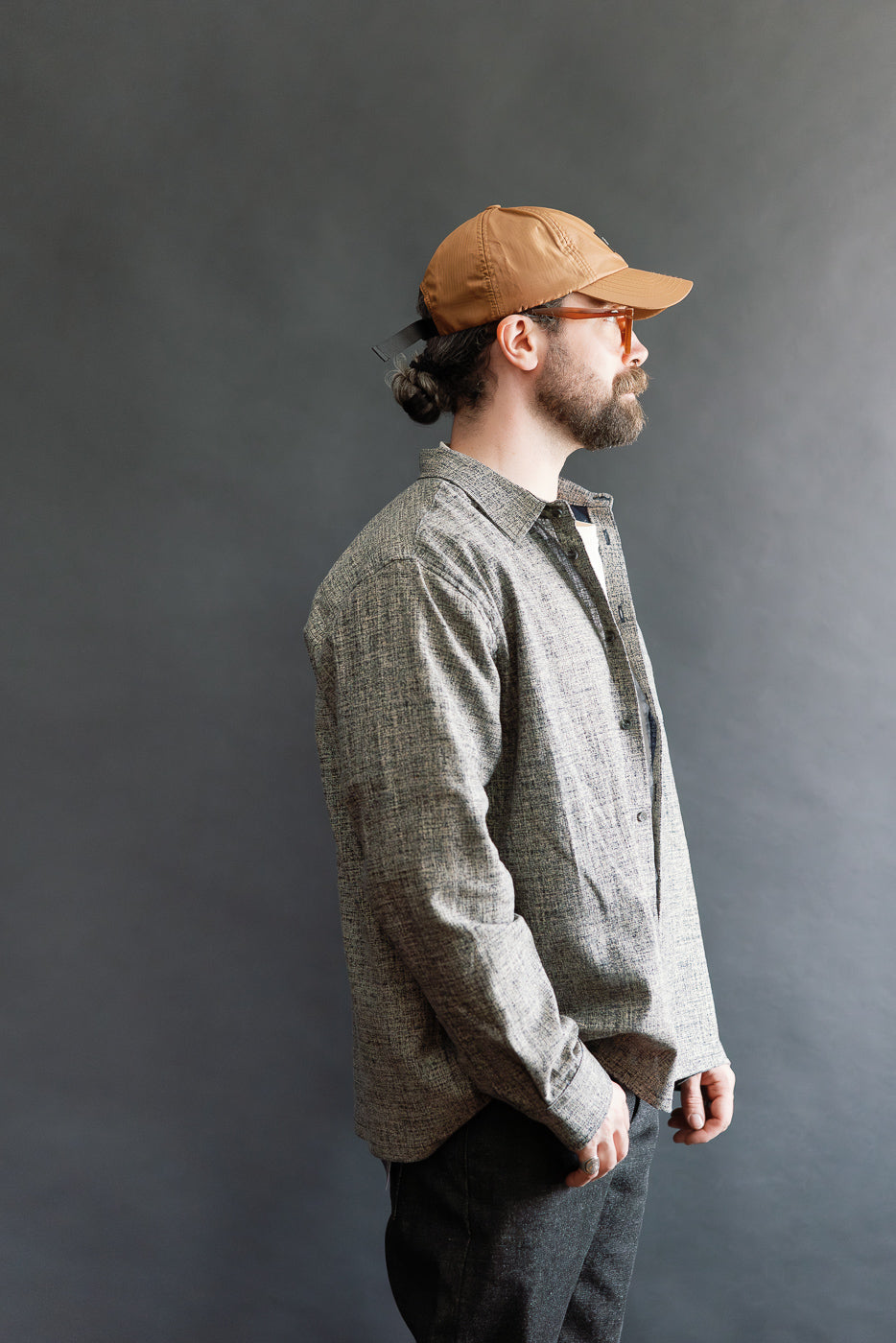 True Shirt - Kimono Scramble - Indigo