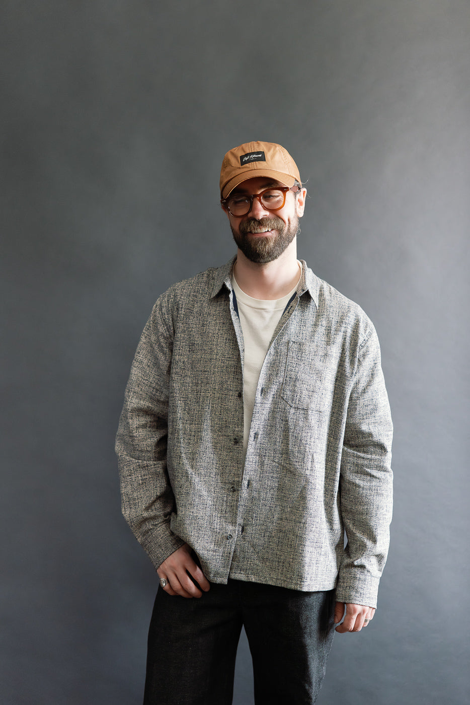 True Shirt - Kimono Scramble - Indigo