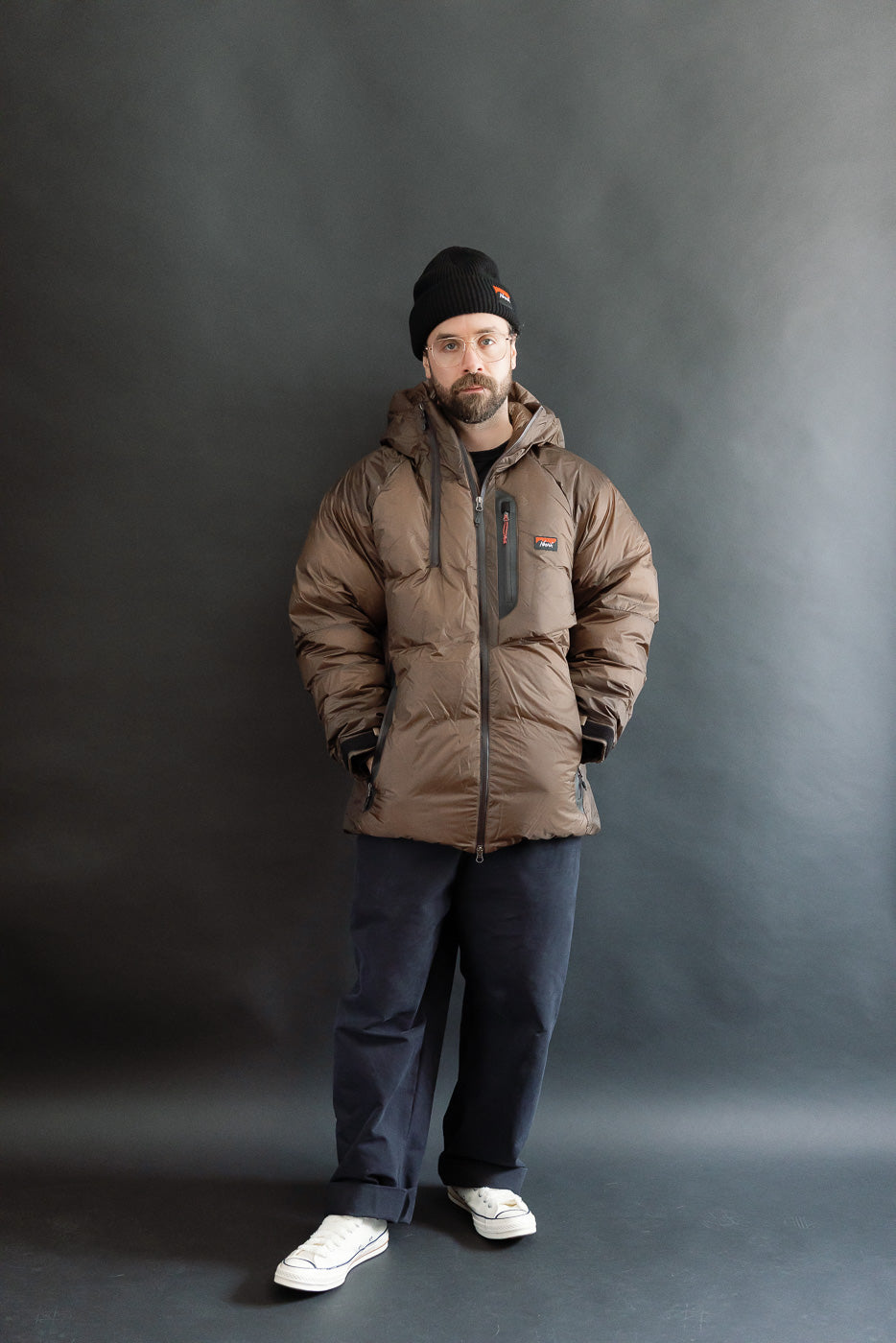 Aurora Light Down Jacket Mikami - Brown