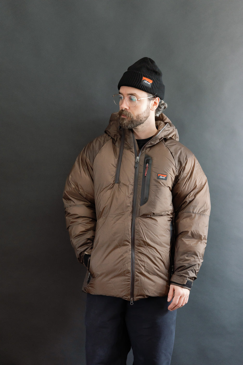 Aurora Light Down Jacket Mikami - Brown | Dant