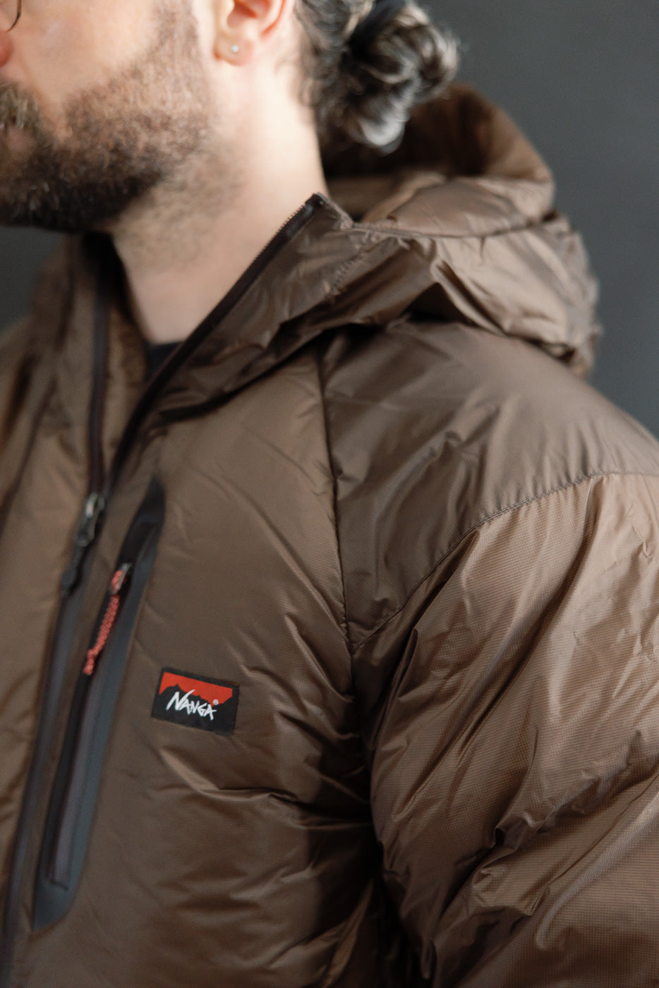 Aurora Light Down Jacket Mikami - Brown | Dant