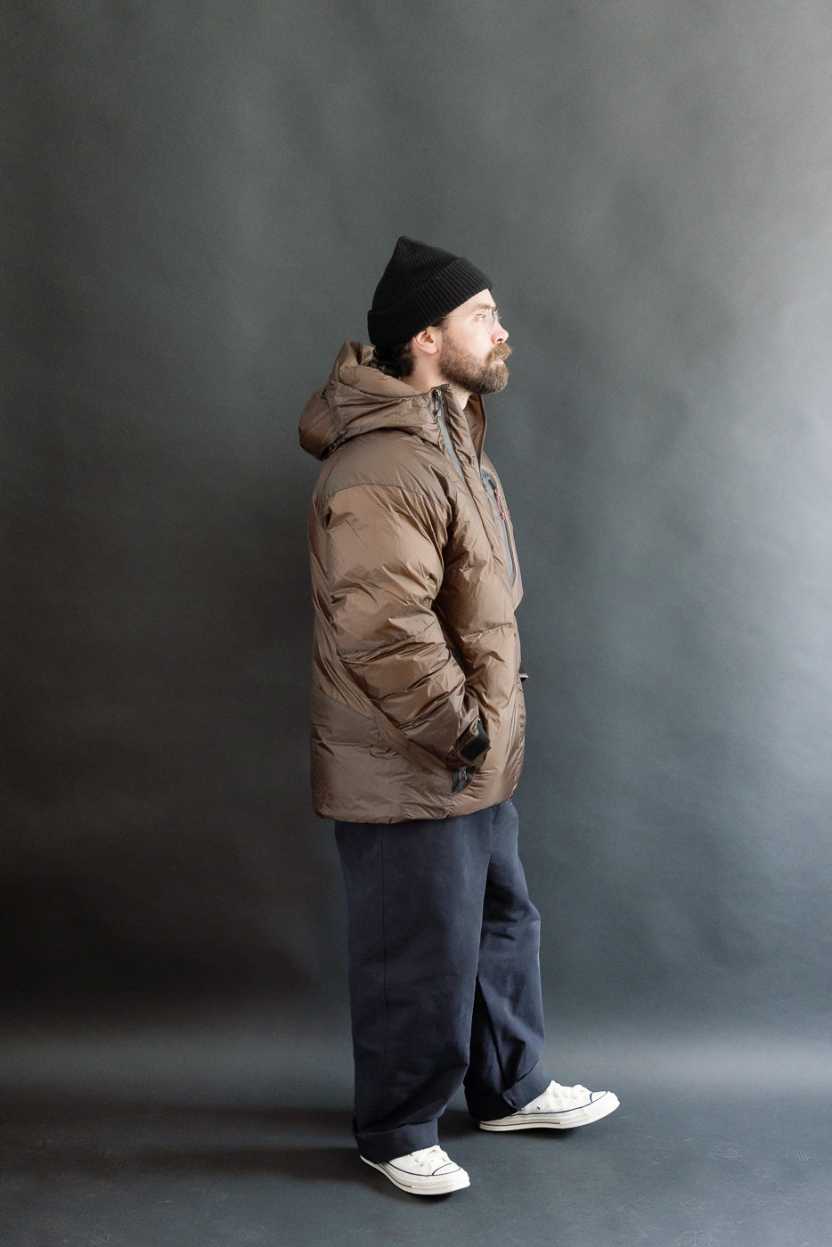 Aurora Light Down Jacket Mikami - Brown