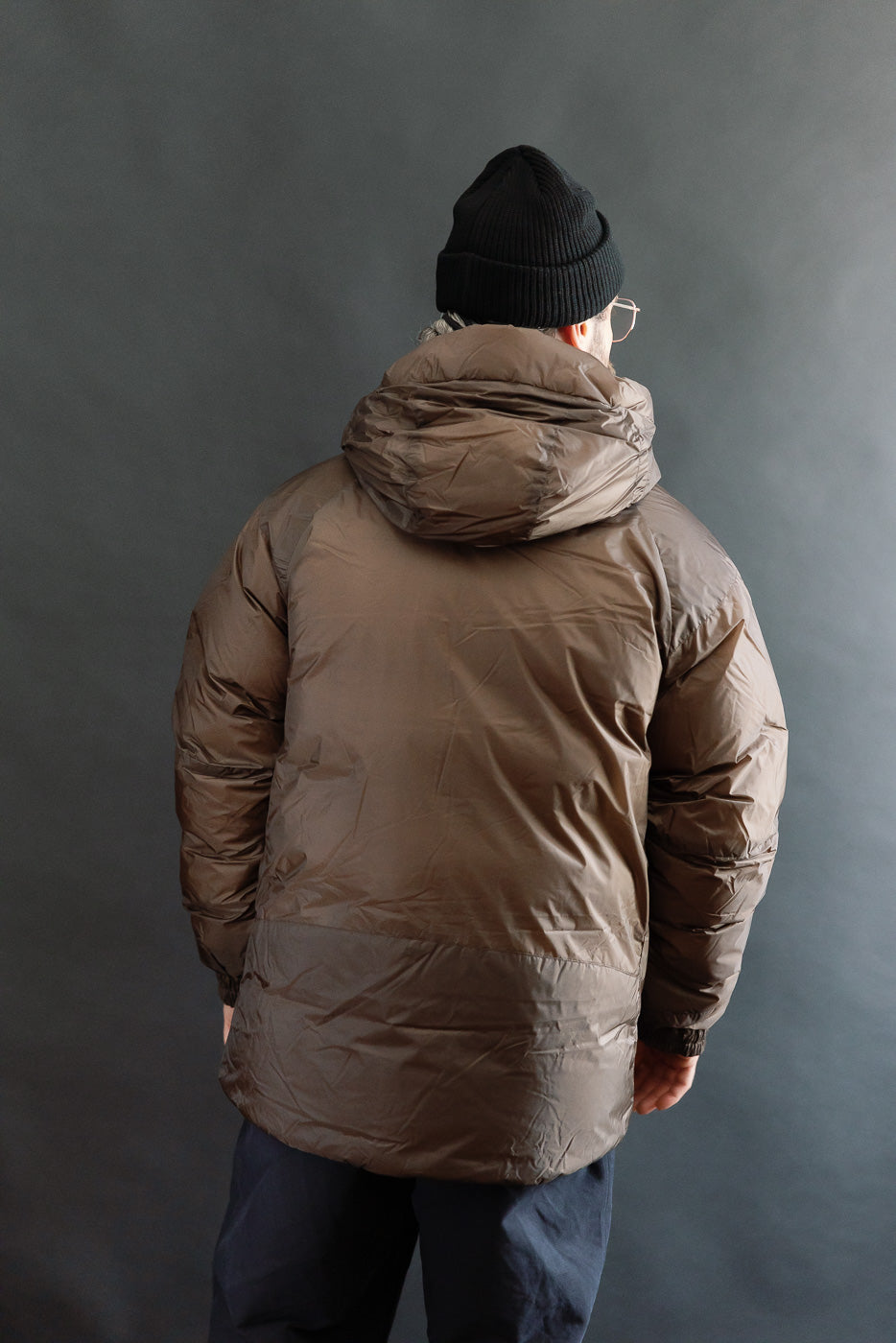 Aurora Light Down Jacket Mikami - Brown