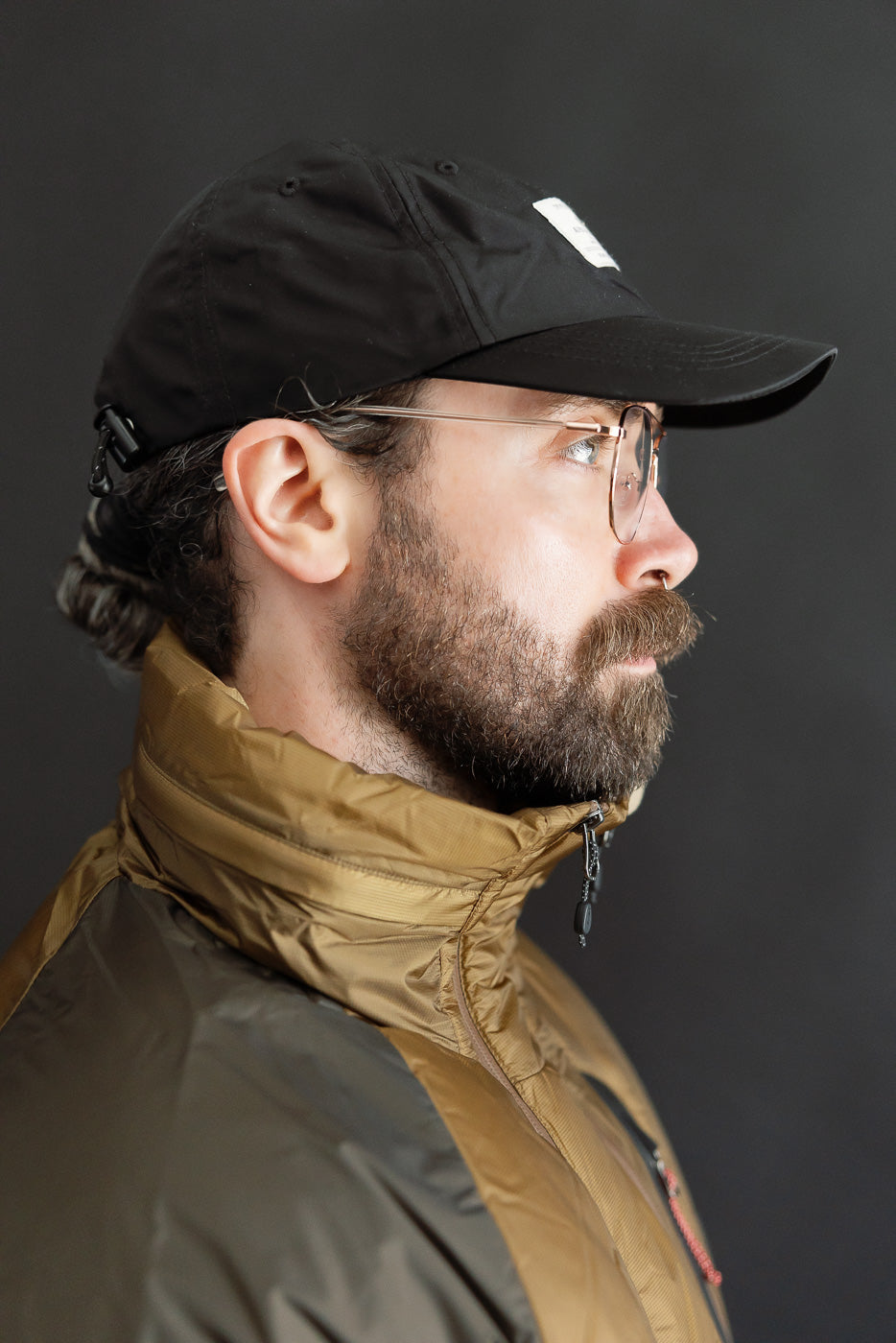 Aurora Light Down Stand Collar Jacket Mikami - Coyote