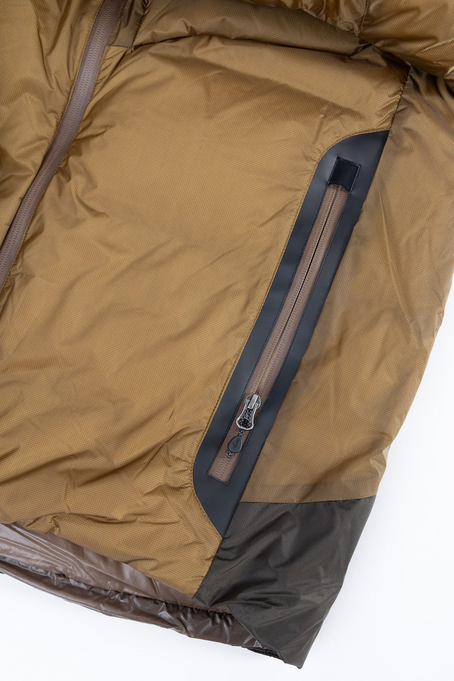 Aurora Light Down Stand Collar Jacket Mikami - Coyote