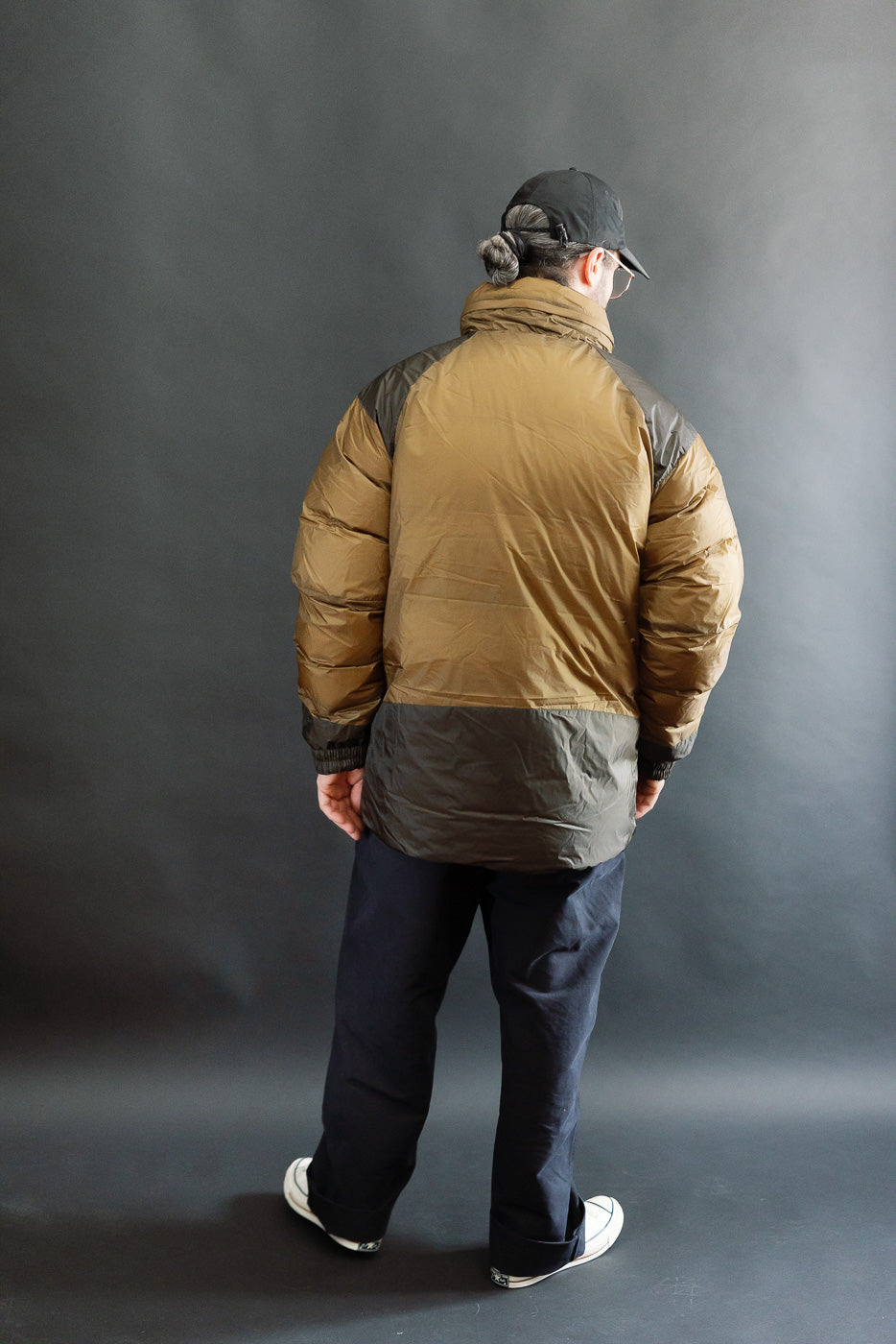 Aurora Light Down Stand Collar Jacket Mikami - Coyote