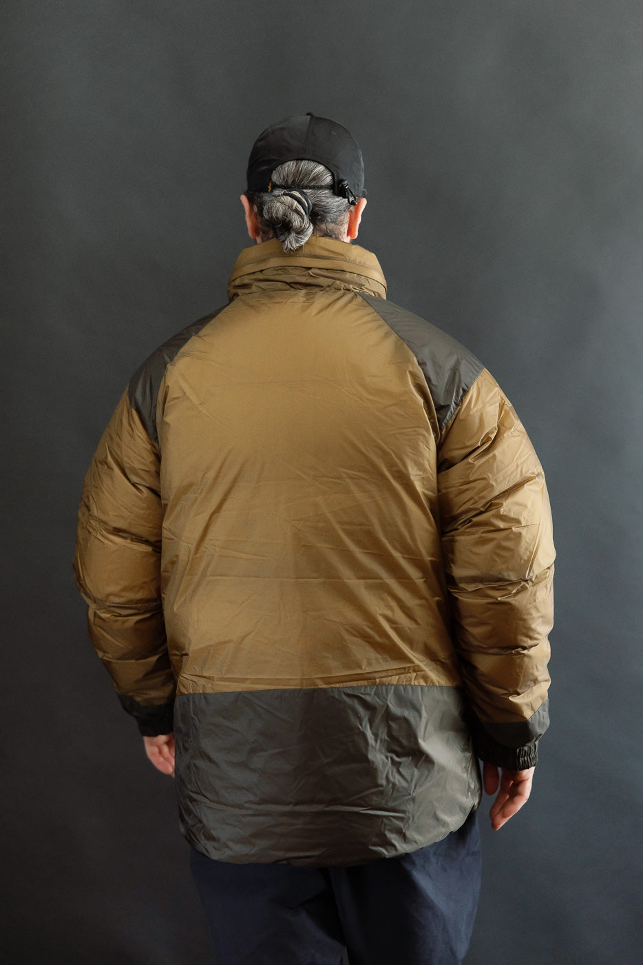 Aurora Light Down Stand Collar Jacket Mikami - Coyote